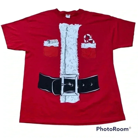 𝅺santa Clause T Shirt Size 2XL NWOT 🎄🥰 - Picture 1 of 9